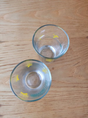 Malamatina glasses like new, set of 2 pieces