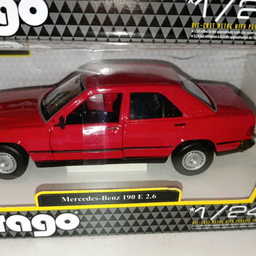 Bburago Mercedes 190e 1/24 new