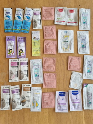 Δείγματα Samples βρεφικά καινούργια
