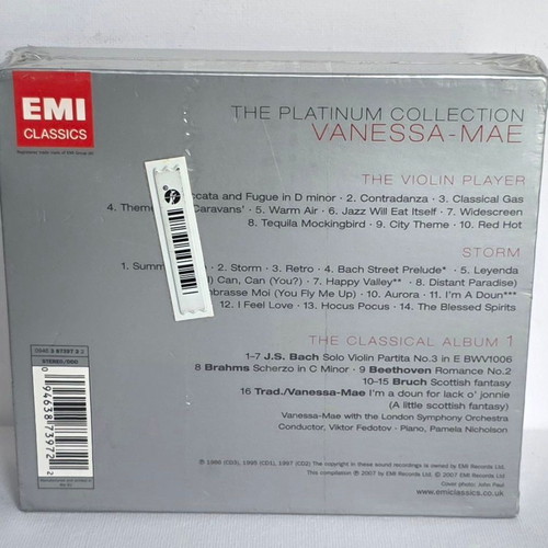 Vanessa Mae The Platinum Collection CD set new