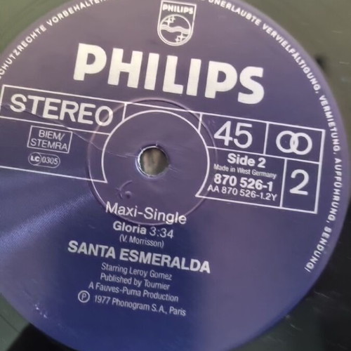 Santa Esmeralda Maxi Hit ComeBack vinyl used