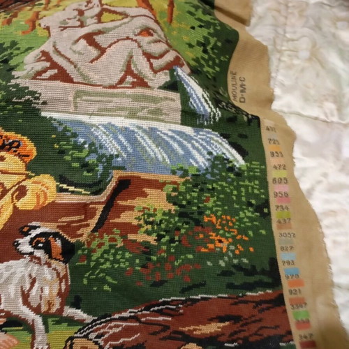 Embroidery painting L'Amour new, size 110x69