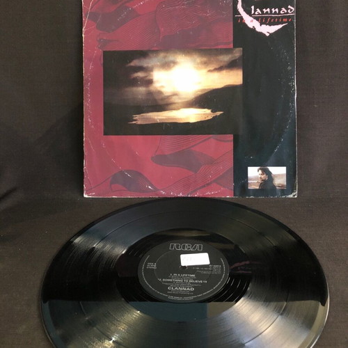 Clannad In A Lifetime vinyl used, rock
