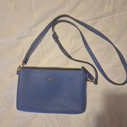 KEM blue crossbody bag