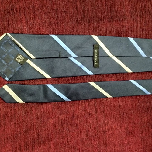 Nina Ricci vintage silk ties set of 2 like new