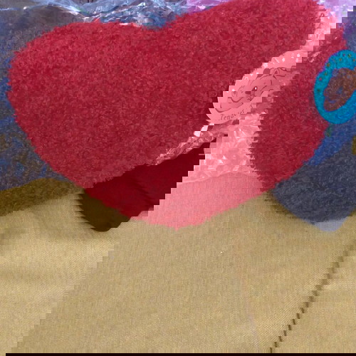 Μαξιλαράκι καρδιά καινούργιο, μαλακό και απαλό 38x25 εκ.