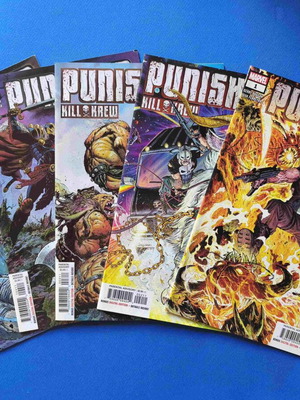 Punisher Kill Krew 1-5 Σαν καινούργιο, ολοκληρωμένη σειρά 2019-2020