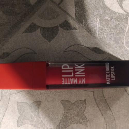 Red matte liquid lipstick Lip Ink My Matte Golden Rose no 11 like new