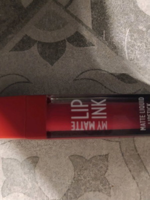 Κόκκινο ματ υγρό κραγιόν Lip Ink My Matte Golden Rose no 11 σαν καινούργιο