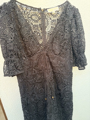 Michael Kors black lace dress like new
