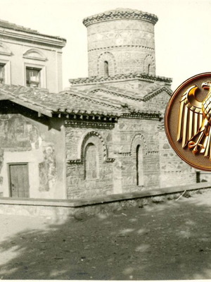 Postcard Byzantine Church of Panagia Koumpelidiki and Gymnasium of Kastoria new