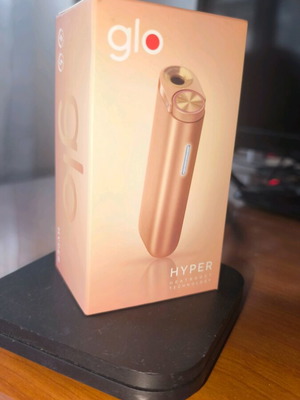 Glo Hyper Golden Rose heat-not-burn device new