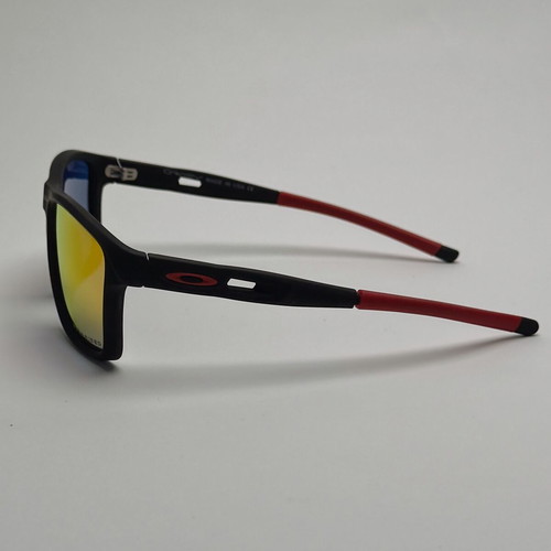 Oakleey Sport sunglasses new, polarized, blue and orange