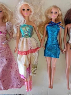 Barbie 4 κουκλες σαν καινούργιο