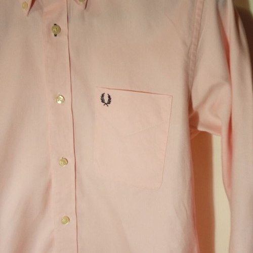 Fred Perry Oxford shirt pink size Small