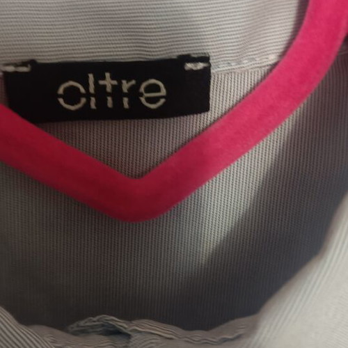 Oltre Blue Striped Shirt Refurbished, Size S