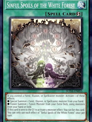Sinful Spoils of the White Forest Spell Card