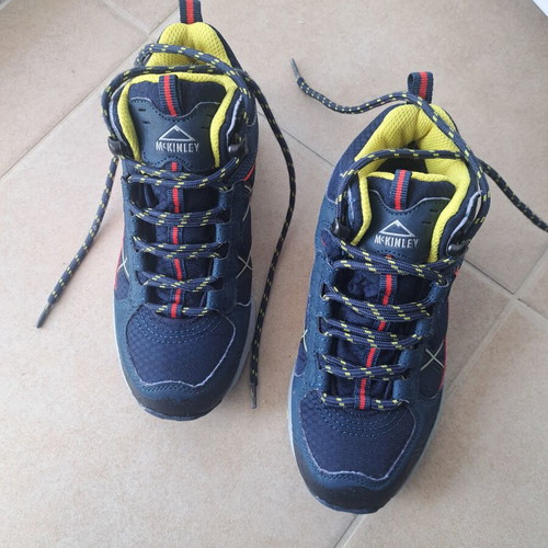 McKinley Kona Mid II AQX JR hiking boots size 32 used, AquaMax