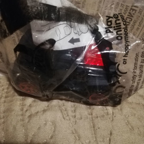 Hot Wheels toy car with red light new, sealed