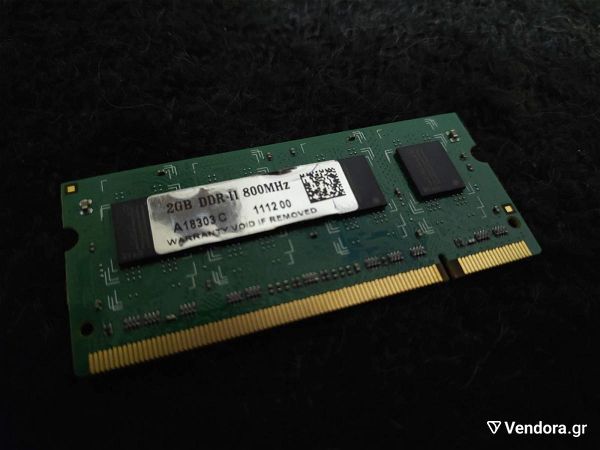  2Gb - DDR2 - 800MHz Ram - So-Dimm