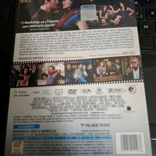 Ghosts of Girlfriends Past DVD used, romantic movie with subtitles