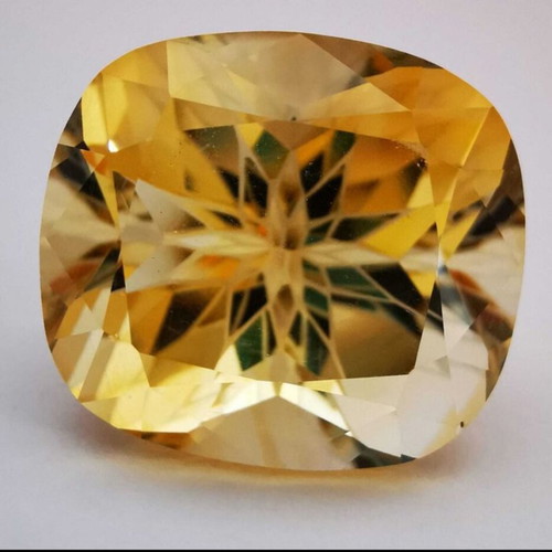 Citrine 34.82 ct certified by ALGT