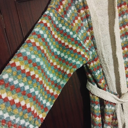 Missoni bathrobe