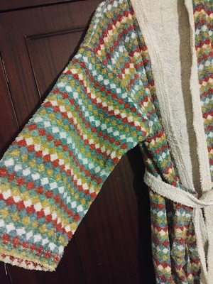 Missoni bathrobe
