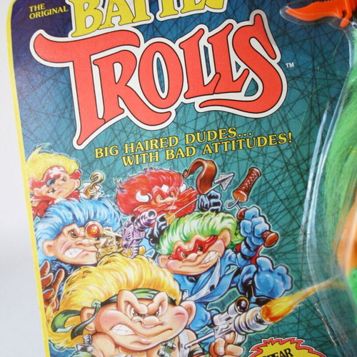 Battle Trolls Punk Troll figure Hasbro 1993, new sealed