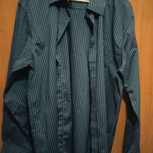 Sprider men's striped shirt 3XL like new, black and gray