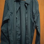 Sprider men's striped shirt 3XL like new, black and gray