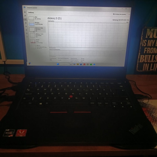 Lenovo ThinkPad E495 laptop with Ryzen 5 3500U and Radeon Vega 8