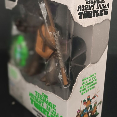 Playmates Teenage Mutant Ninja Turtles Donatello Original Sketch figure new