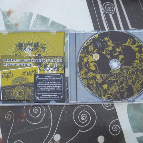 Erevos / Arakiel Titans Attack / There Will Be No Dawn CD album