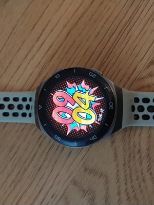 Huawei HTC-B19 used smartwatch with silicone strap