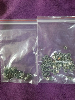 Craft or jewelry materials pack