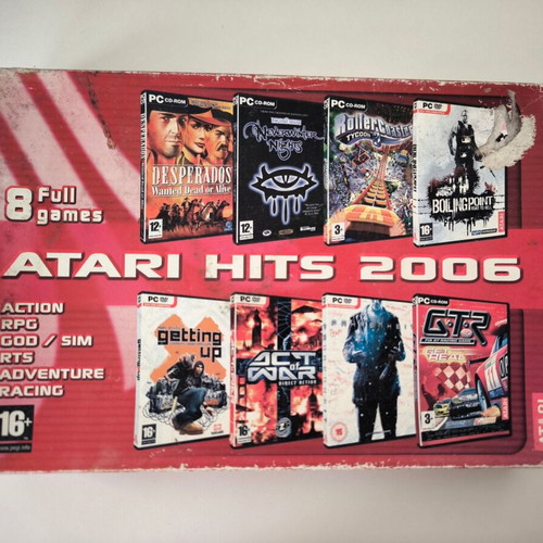 PC Atari Hits 2006 Collection used, 8 classic games incl. Neverwinter