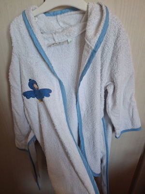 Das Home children's bathrobe used, 4 years old