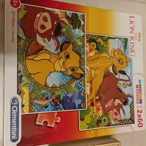Lion King puzzle new, set of 2, sealed