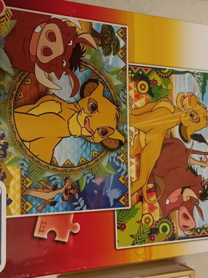 Παζλ Lion King καινούργιο, σετ 2, κλειστό στη συσκευασία