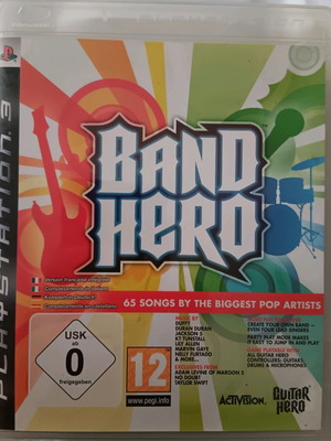Band Hero PS3 used, complete with manual