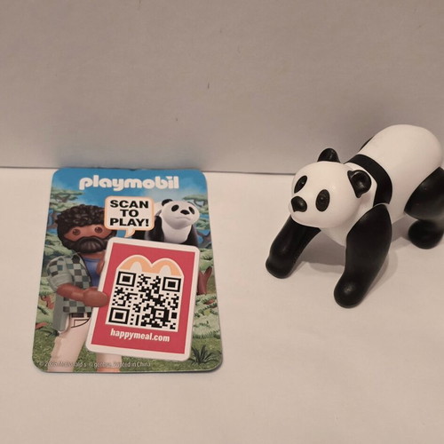 McDonald's Playmobil Panda new