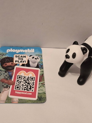 McDonald's Playmobil Panda new