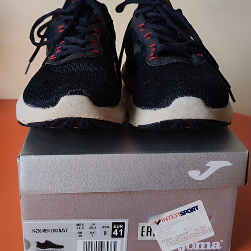 Joma N-200 men's running shoes used, navy blue size 41