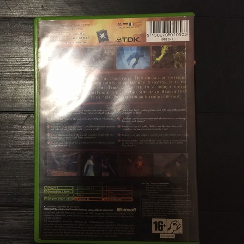 Knights of the Temple: Infernal Crusade Xbox used