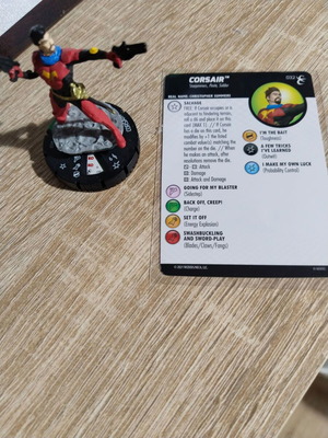Миниатюра Heroclix Corsair нова
