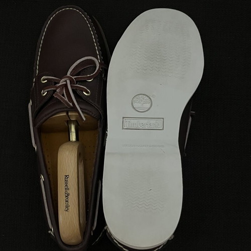 Timberland Boat 74035 leather men's shoes, size 45, brown