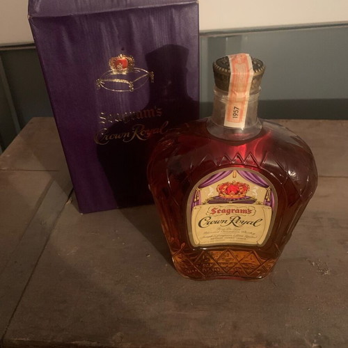 Seagrams Crown Royale Whisky 1957 new