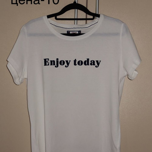 Etam T-shirt new, size M, white