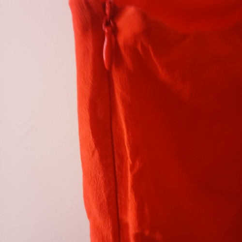 Summer mini silk dress Elisabetta Franchi like new, orange